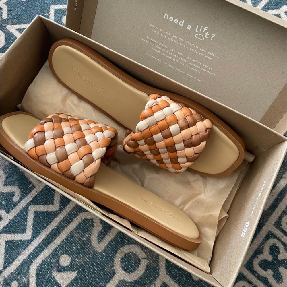 Price is firm.

Madewell Women’s Suzi Slide Sandals 🎁 NEW IN BOX 🎁 Size 8.5